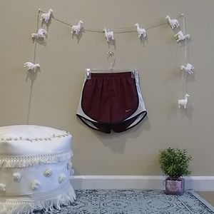 Nike Running Shorts Maroon